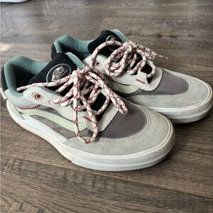 Vans Wayvee Mint and Gray Sneakers